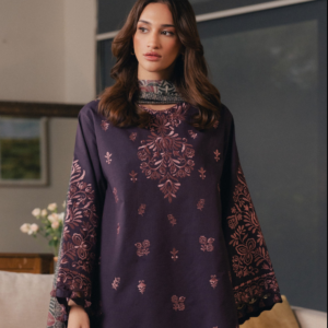 3 Piece - Embroidered Cotton Suit